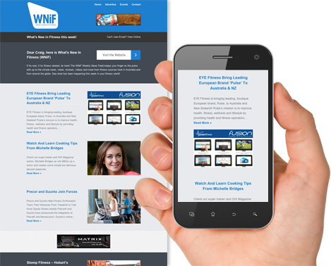 WNiF Weekly News Feed - Designed for Mobile